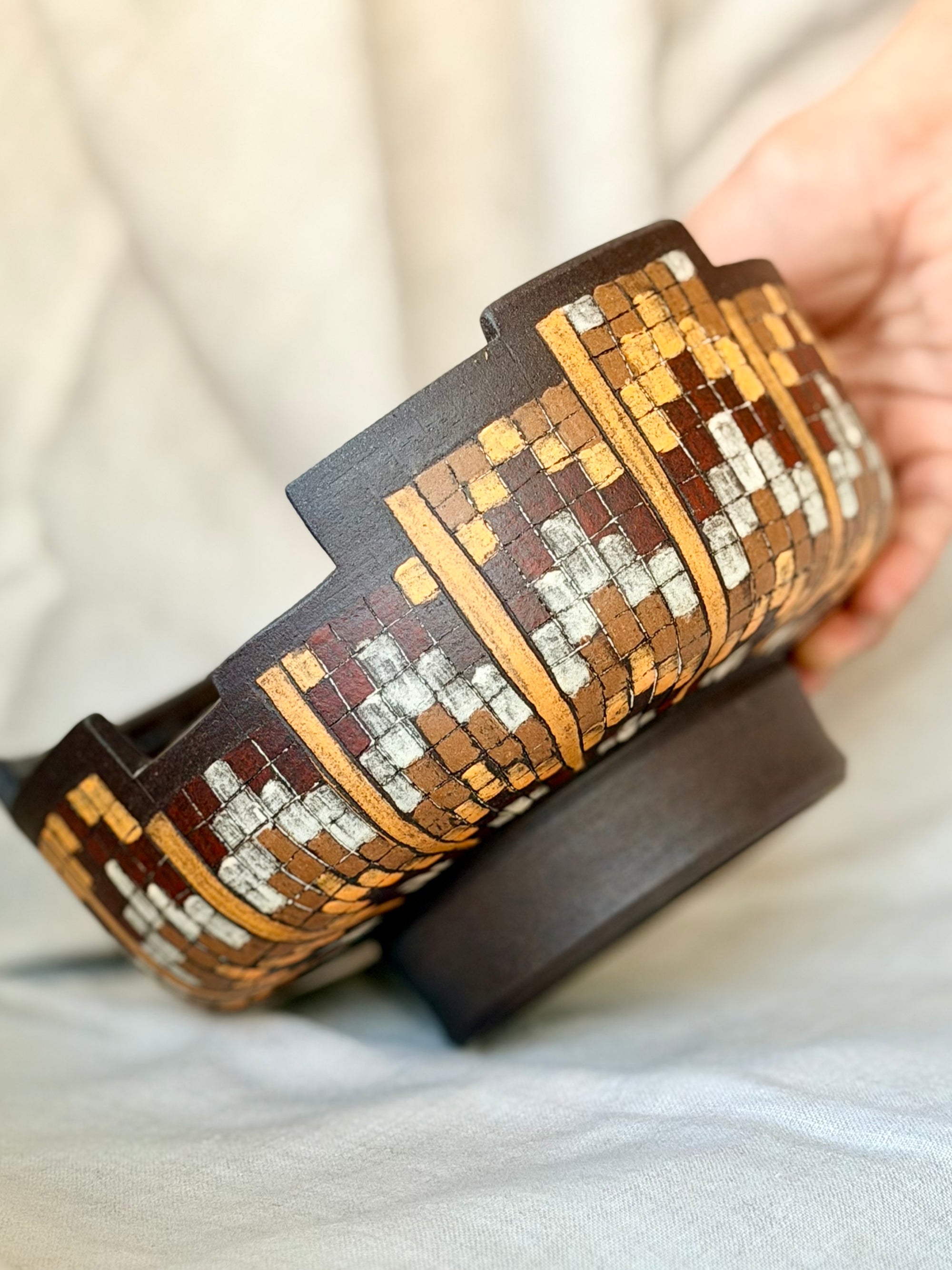 Rani's Stepwell Statement Bowl